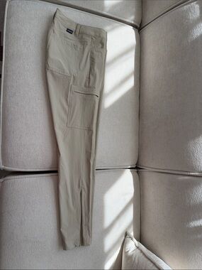 Patagonia Women's Straight Leg Pants in Light Beige